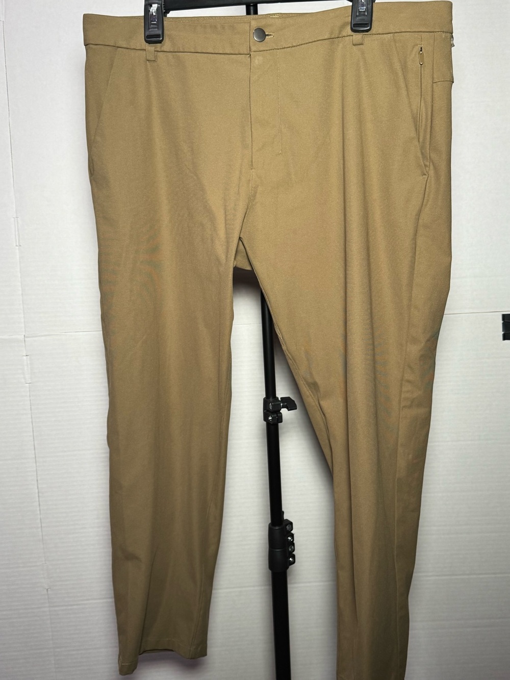 Lululemon Commission ABC Pants Men’s 36x28 Brown Warpstreme Chino